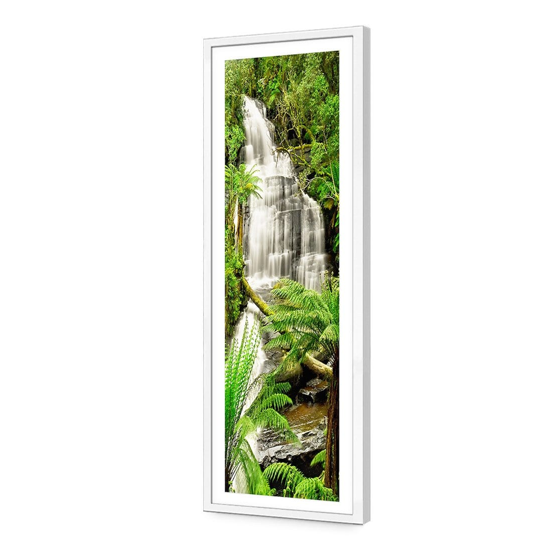 Triplet Falls Otway (Long) - Wall Art Designs - 769_AL_V WAD_AP - 030 - MAT_90x30_S - 2538 - WHT