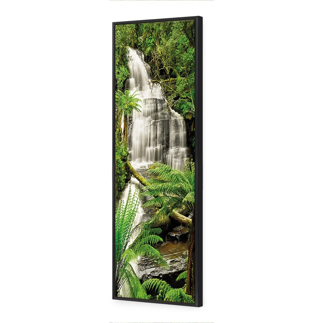 Triplet Falls Otway (Long) - Wall Art Designs - 769_AL_V WAD_CP - MPY - 260 - M - S - S_60x20_S - 1550 - BLK