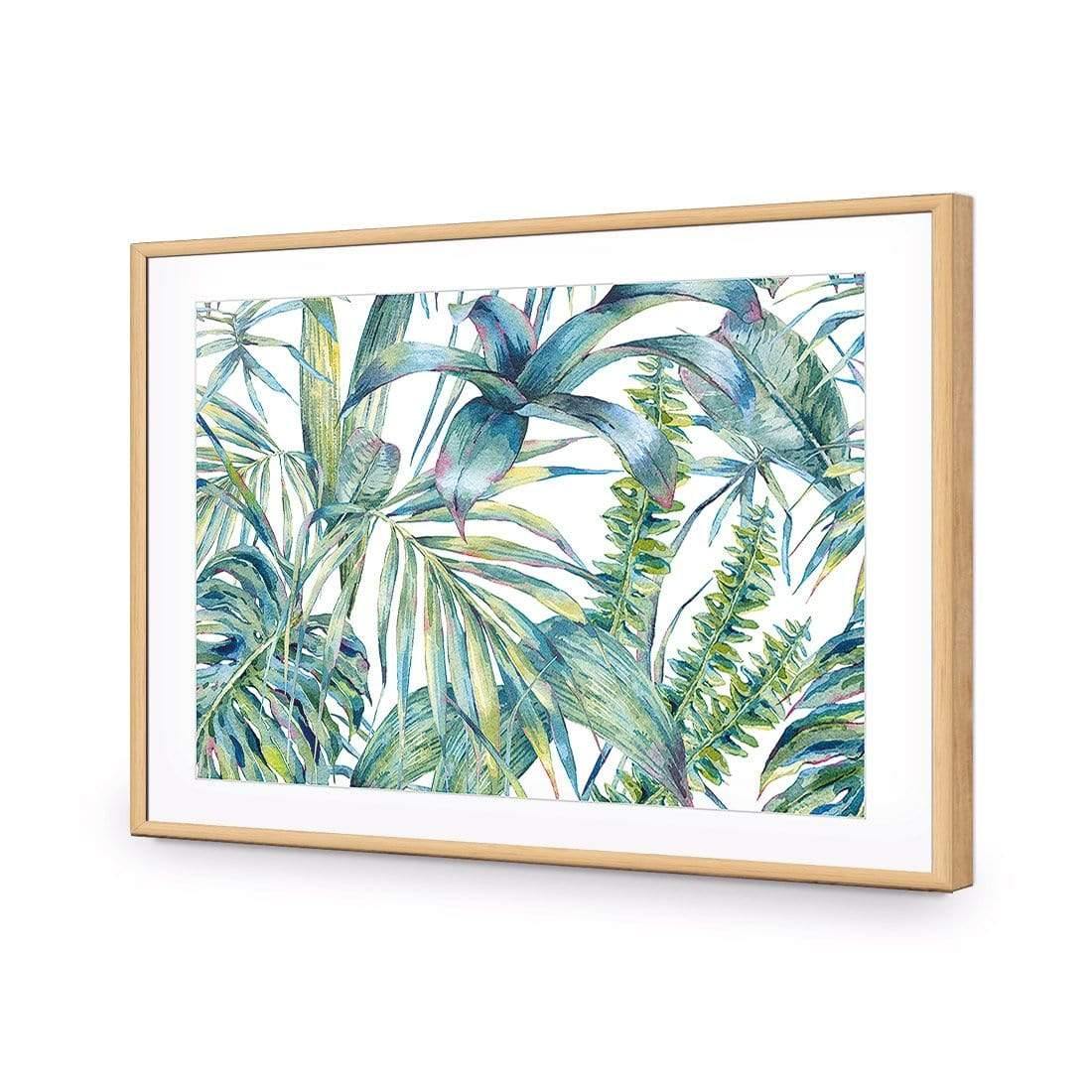 Tropical Collective on White (Landscape) - Wall Art Designs - 3108_AR_H WAD_AP - 030 - MAT_45x30_S - 2538 - OAK