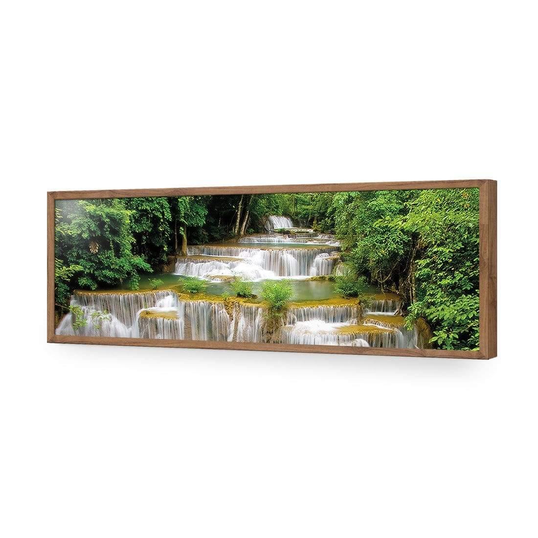 Tropical Waterfall - Horizontal (Long) - Wall Art Designs - 1167_AL_H WAD_AP - 030 - EDG_90x30_S - 2538 - NAT