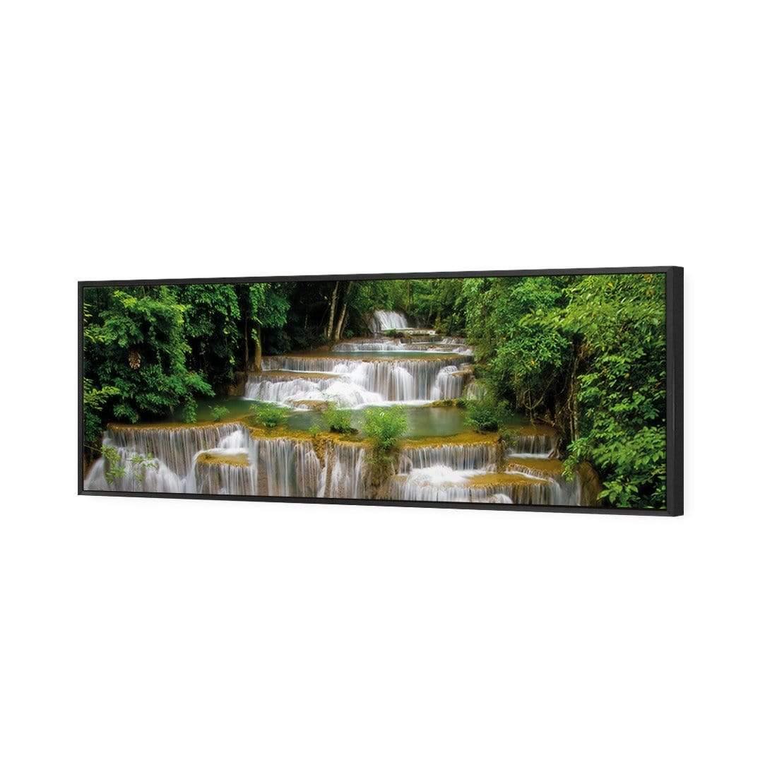 Tropical Waterfall - Horizontal (Long) - Wall Art Designs - 1167_AL_H WAD_CP - MPY - 260 - M - S - S_60x20_S - 1550 - BLK