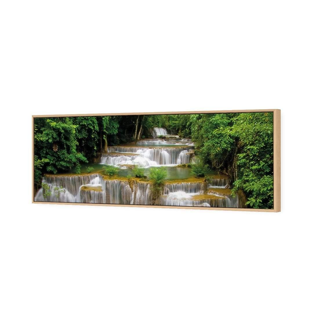 Tropical Waterfall - Horizontal (Long) - Wall Art Designs - 1167_AL_H WAD_CP - MPY - 260 - M - S - S_60x20_S - 1550 - OAK