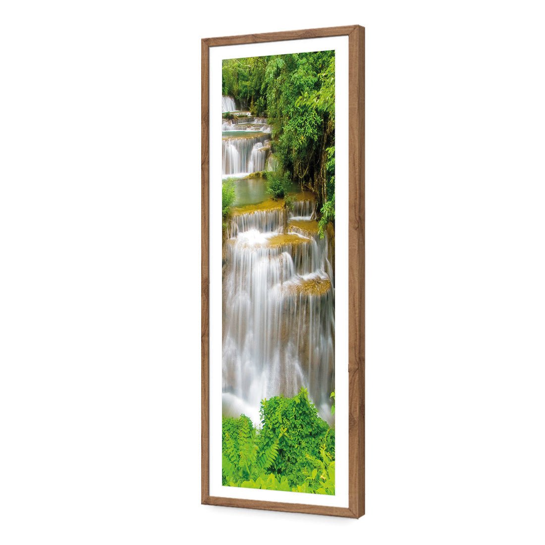 Tropical Waterfall - Vertical (Long) - Wall Art Designs - 1167_AL_V WAD_AP - 030 - MAT_90x30_S - 2538 - NAT