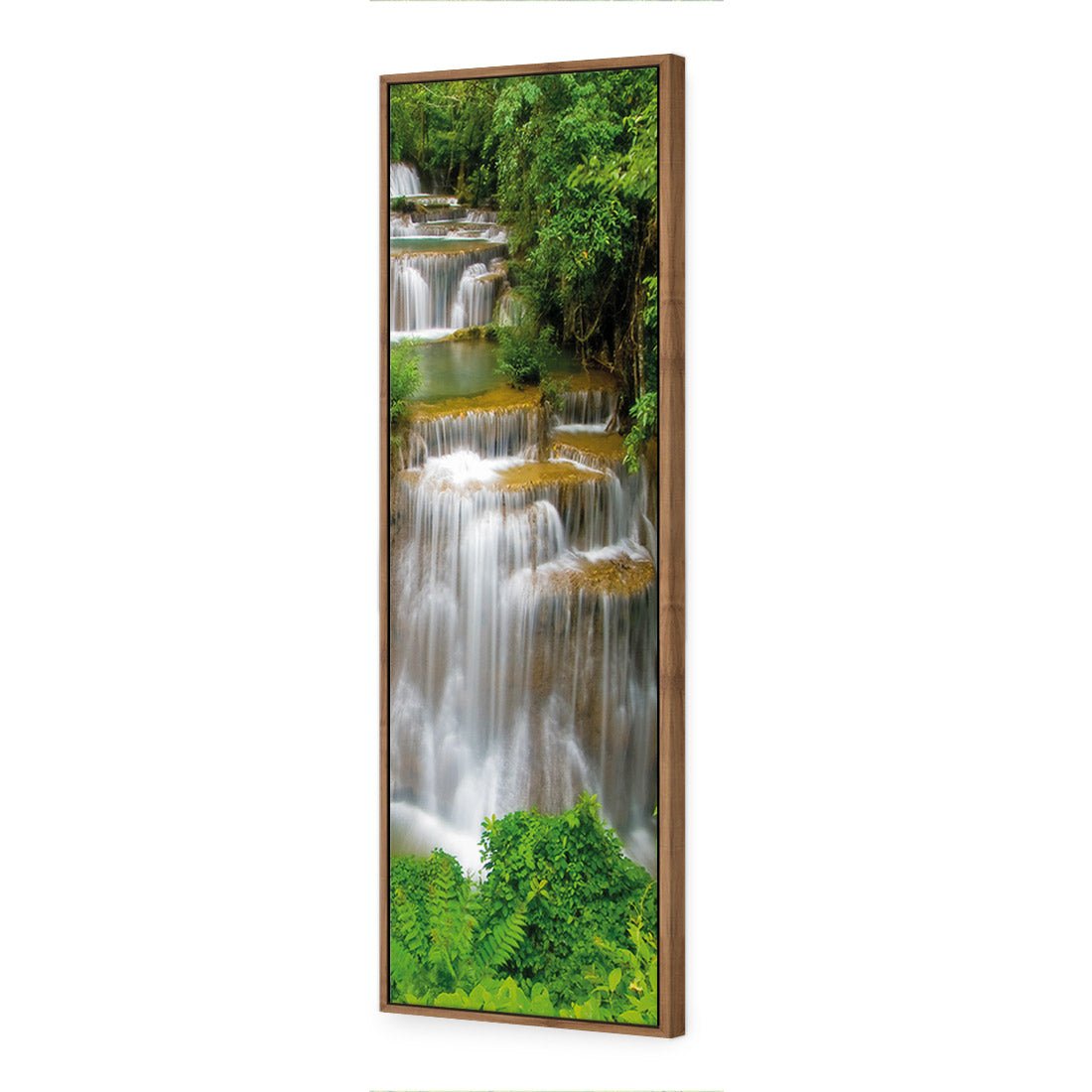 Tropical Waterfall - Vertical (Long) - Wall Art Designs - 1167_AL_V WAD_CP - MPY - 260 - M - S - S_60x20_S - 1550 - NAT