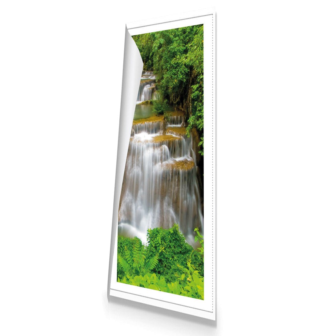 Tropical Waterfall - Vertical (Long) - Wall Art Designs - 1167_AL_V WAD_CP - MPY - 260 - M - R_60x20_NONE