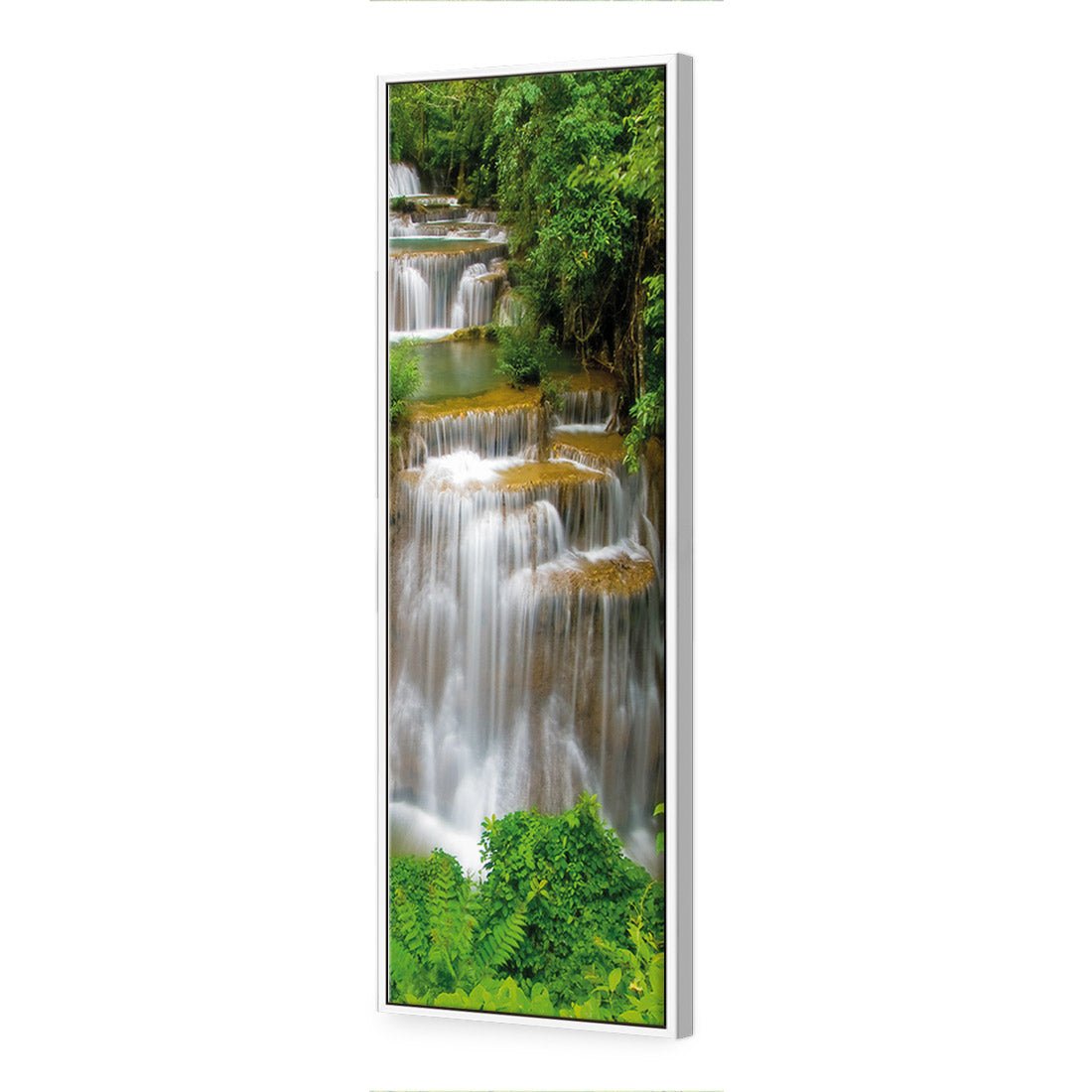 Tropical Waterfall - Vertical (Long) - Wall Art Designs - 1167_AL_V WAD_CP - MPY - 260 - M - S - S_60x20_S - 1550 - WHT