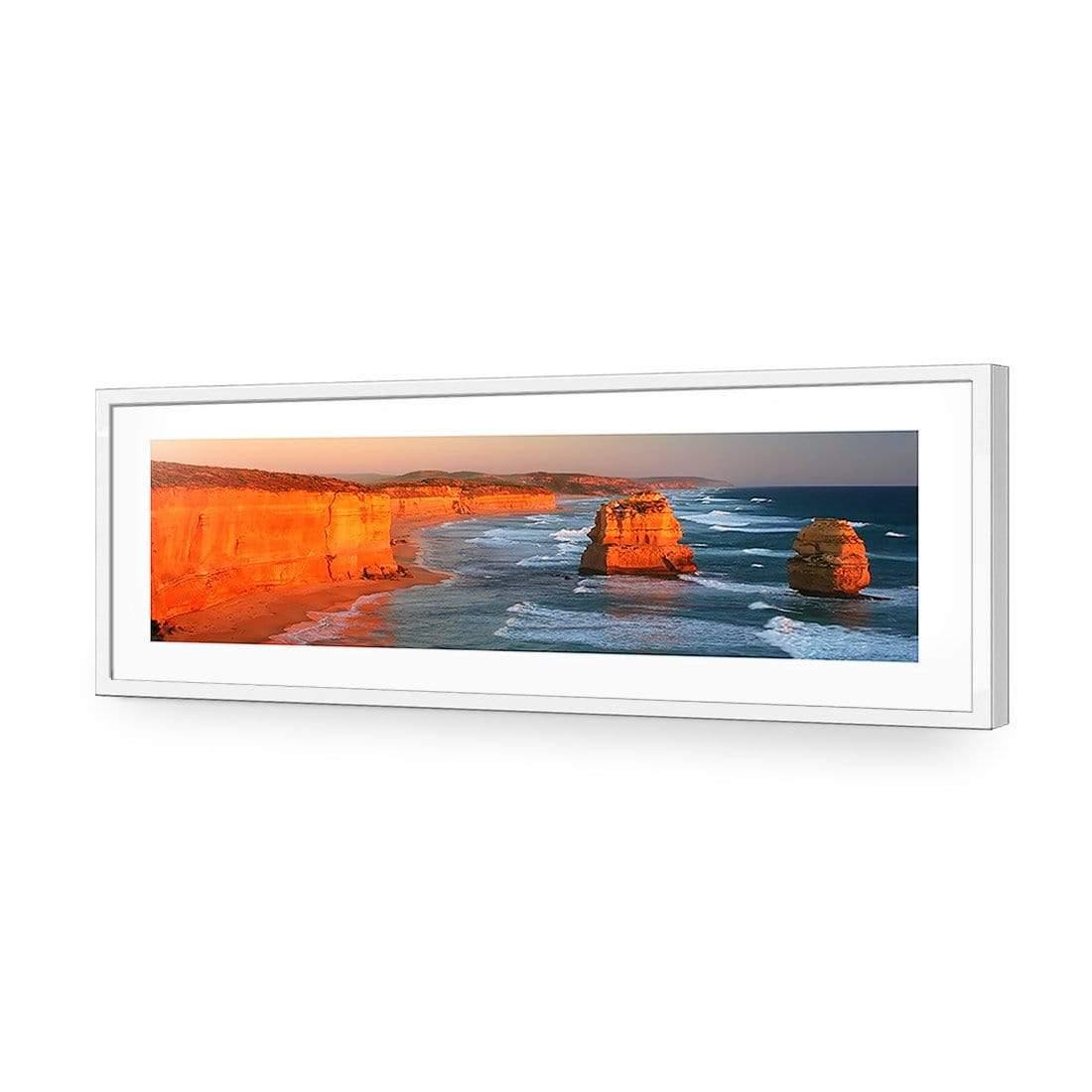 Twelve Apostles at Sunset (long) - Wall Art Designs - 517_AL_H WAD_AP - 030 - MAT_90x30_S - 2538 - WHT