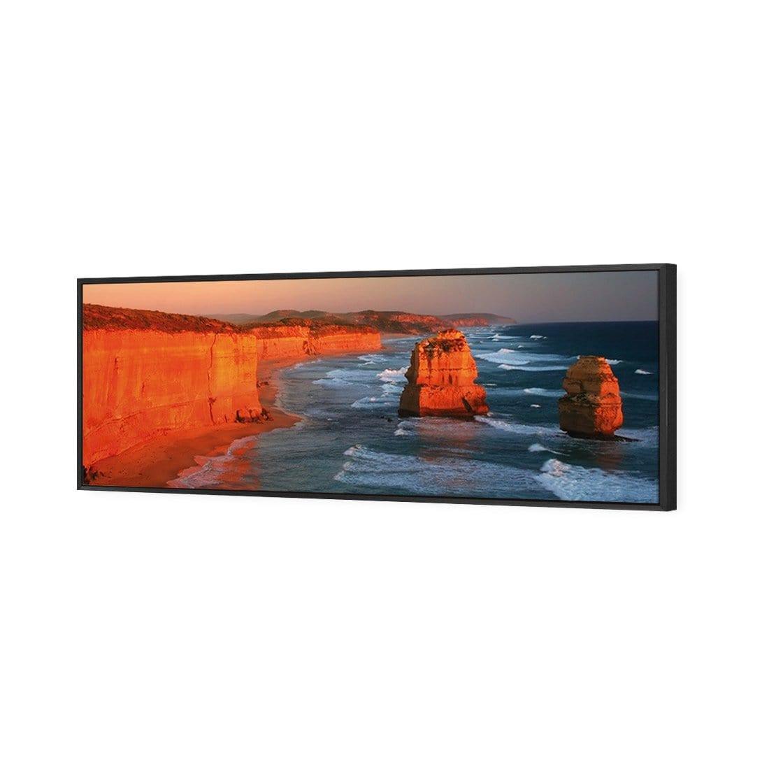 Twelve Apostles at Sunset (long) - Wall Art Designs - 517_AL_H WAD_CP - MPY - 260 - M - S - S_60x20_S - 1550 - BLK