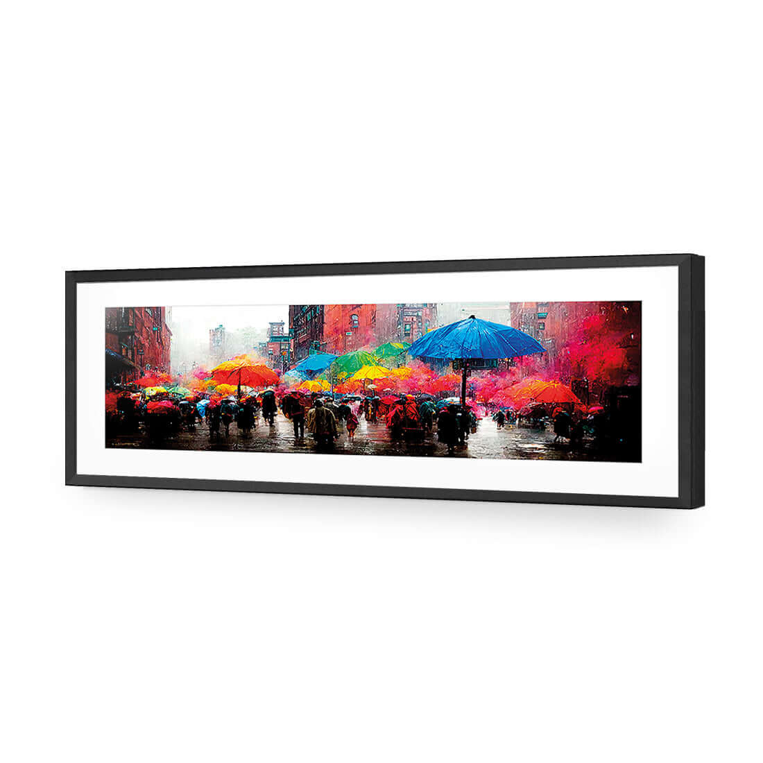 Under Our Umbrellas I - Wall Art Designs - WB_100290_AL_H WAD_AP - 030 - MAT_90x30_S - 2538 - BLK