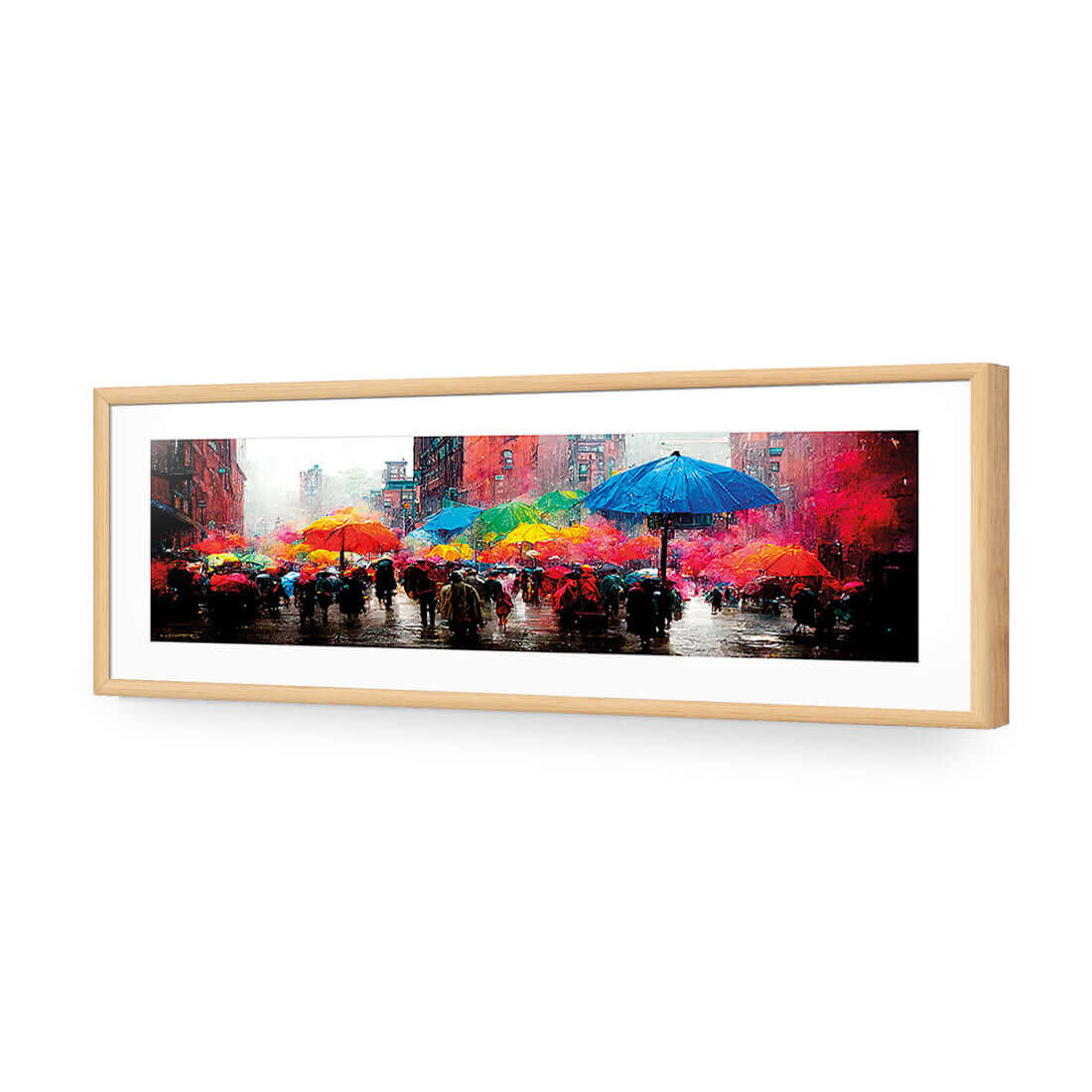 Under Our Umbrellas I - Wall Art Designs - WB_100290_AL_H WAD_AP - 030 - MAT_90x30_S - 2538 - OAK