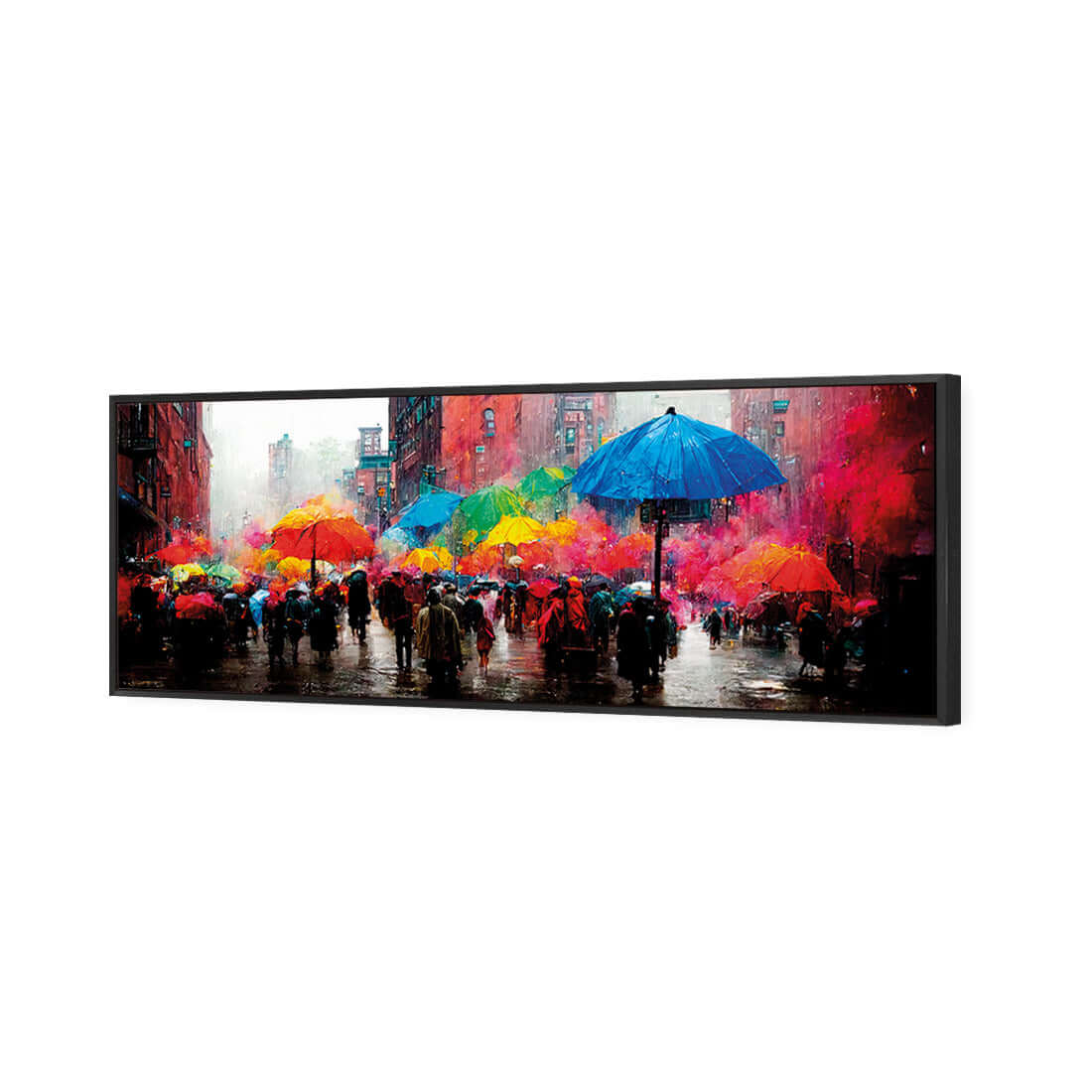 Under Our Umbrellas I - Wall Art Designs - WB_100290_AL_H WAD_CP - MPY - 260 - M - S - S_60x20_S - 1550 - BLK