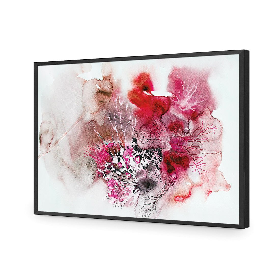 Veins of Life, Magenta - Wall Art Designs - 2206_DR_H WAD_AP - 030 - EDG_45x30_S - 2538 - BLK