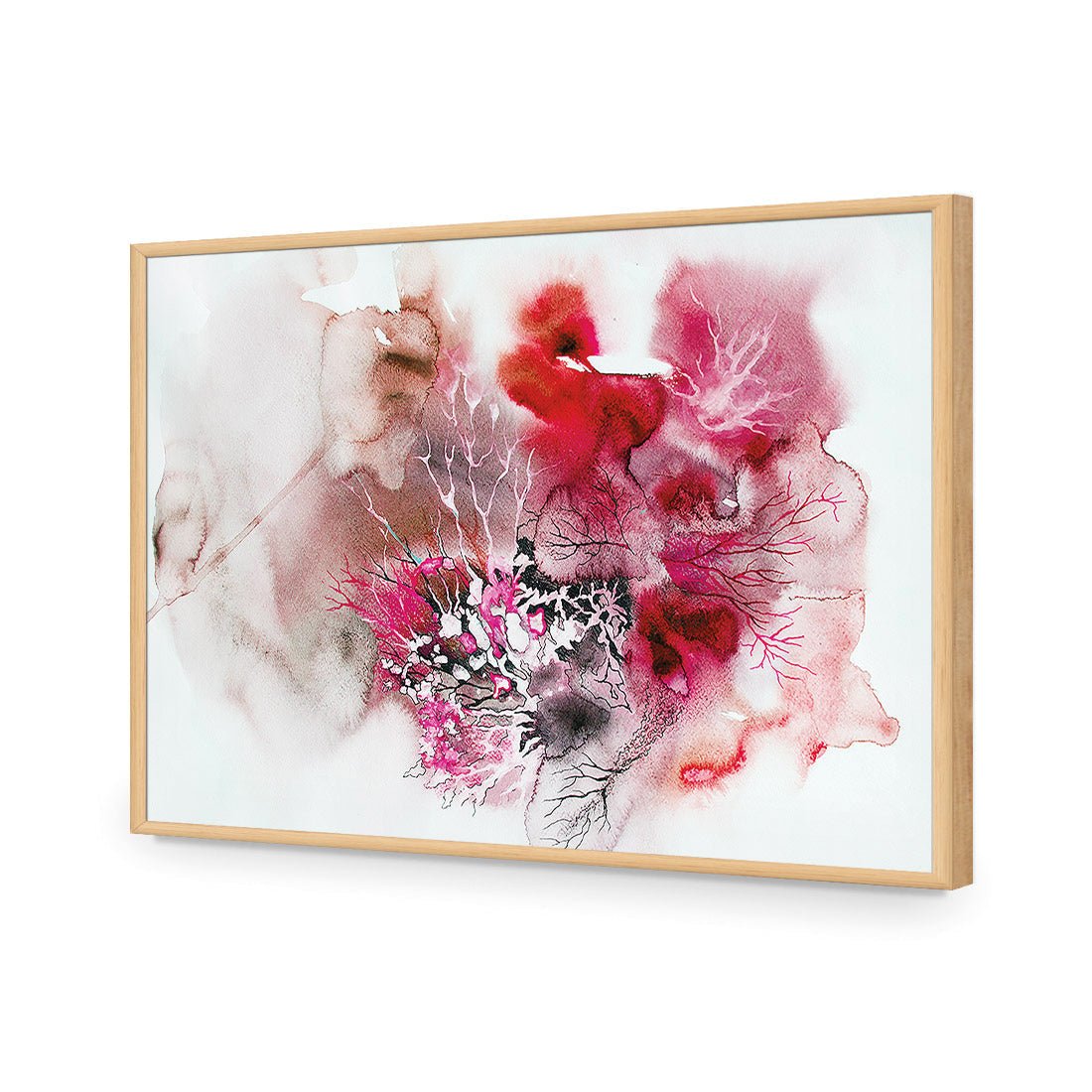 Veins of Life, Magenta - Wall Art Designs - 2206_DR_H WAD_AP - 030 - EDG_45x30_S - 2538 - OAK