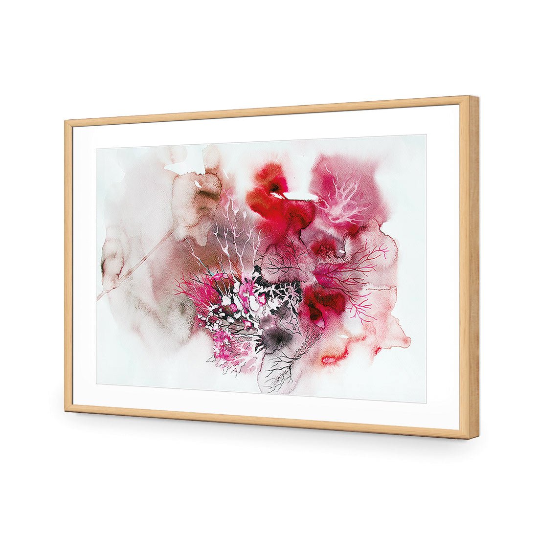 Veins of Life, Magenta - Wall Art Designs - 2206_DR_H WAD_AP - 030 - MAT_45x30_S - 2538 - OAK