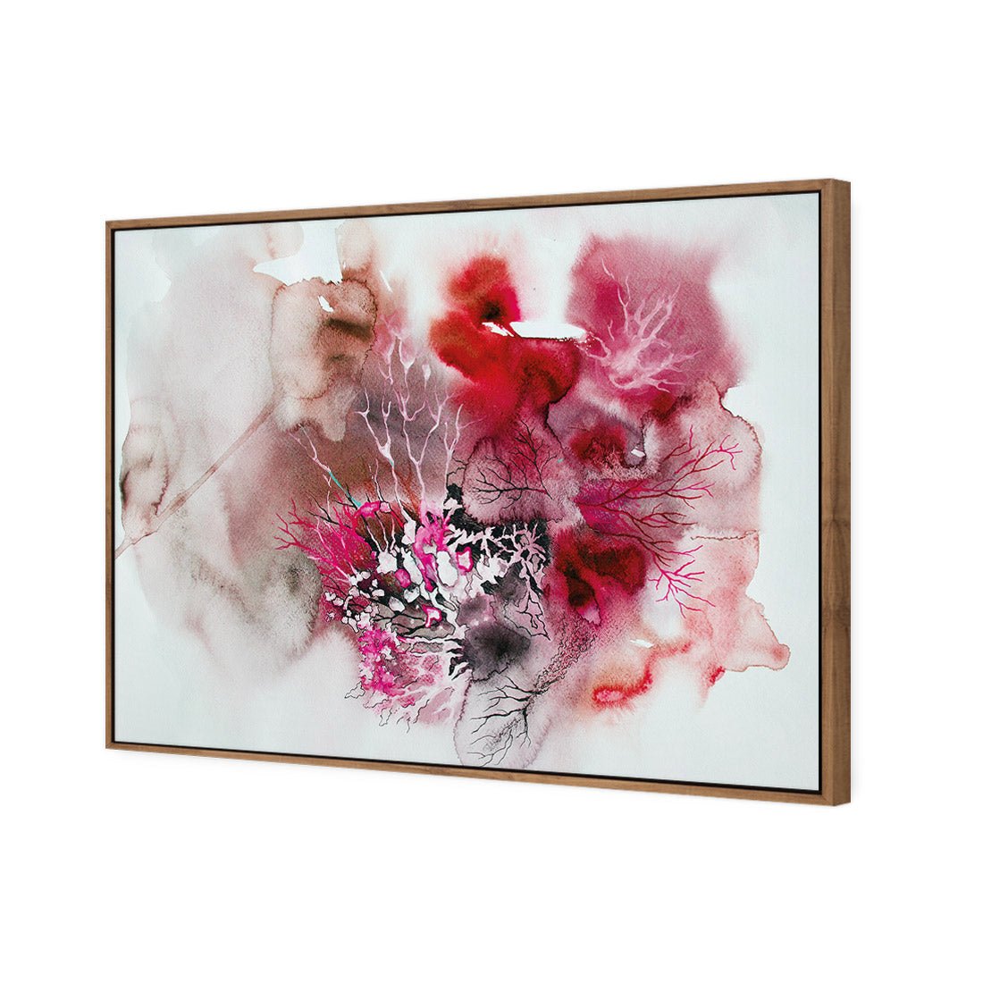 Veins of Life, Magenta - Wall Art Designs - 2206_DR_H WAD_CP - MPY - 260 - M - S - S_45x30_S - 1550 - NAT