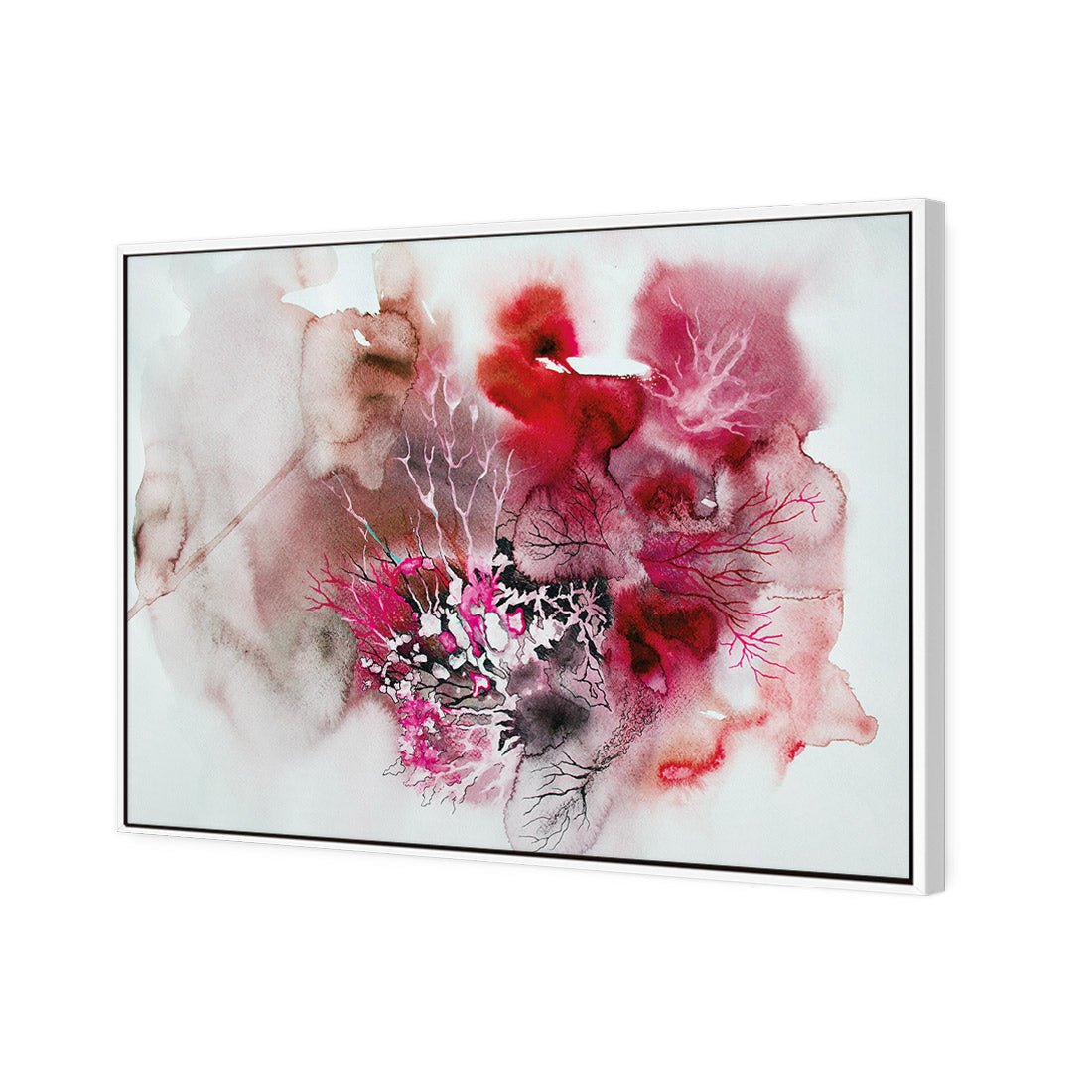 Veins of Life, Magenta - Wall Art Designs - 2206_DR_H WAD_CP - MPY - 260 - M - S - S_45x30_S - 1550 - WHT