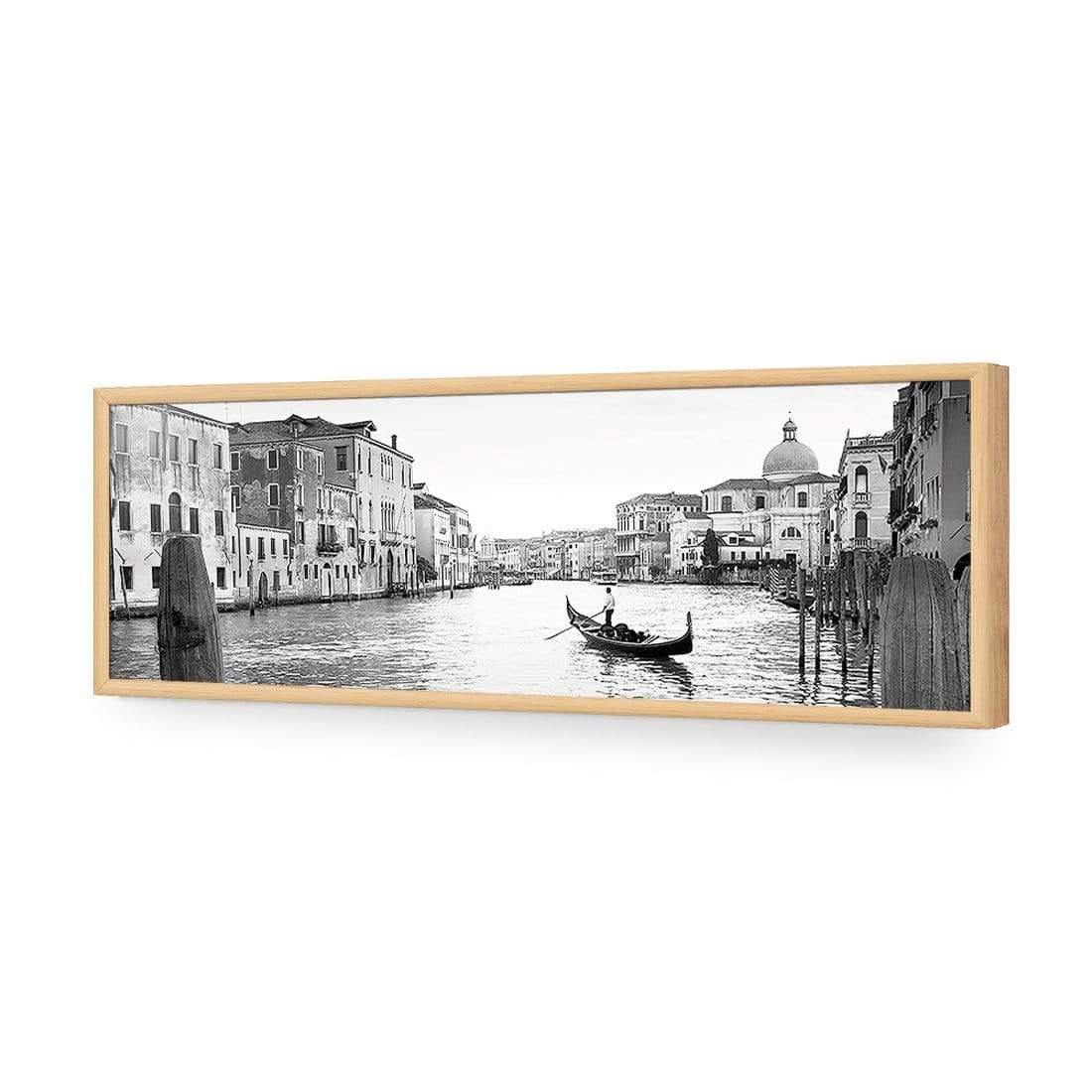 Venetian Dream, Black and White (Long) - Wall Art Designs - 872_BL_H WAD_AP - 030 - EDG_90x30_S - 2538 - OAK