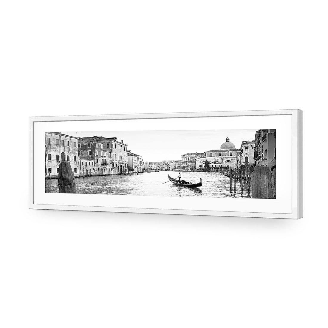 Venetian Dream, Black and White (Long) - Wall Art Designs - 872_BL_H WAD_AP - 030 - MAT_90x30_S - 2538 - WHT