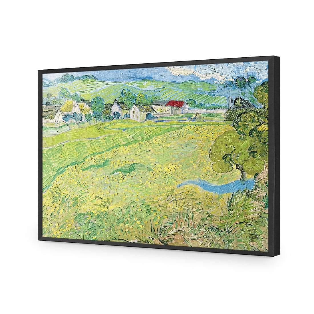 Vessenots in Auvers By Van Gogh - Wall Art Designs - 1701_AR_H WAD_AP - 030 - EDG_45x30_S - 2538 - BLK