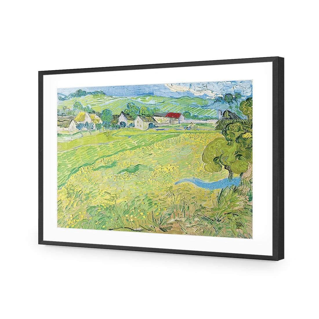 Vessenots in Auvers By Van Gogh - Wall Art Designs - 1701_AR_H WAD_AP - 030 - MAT_45x30_S - 2538 - BLK