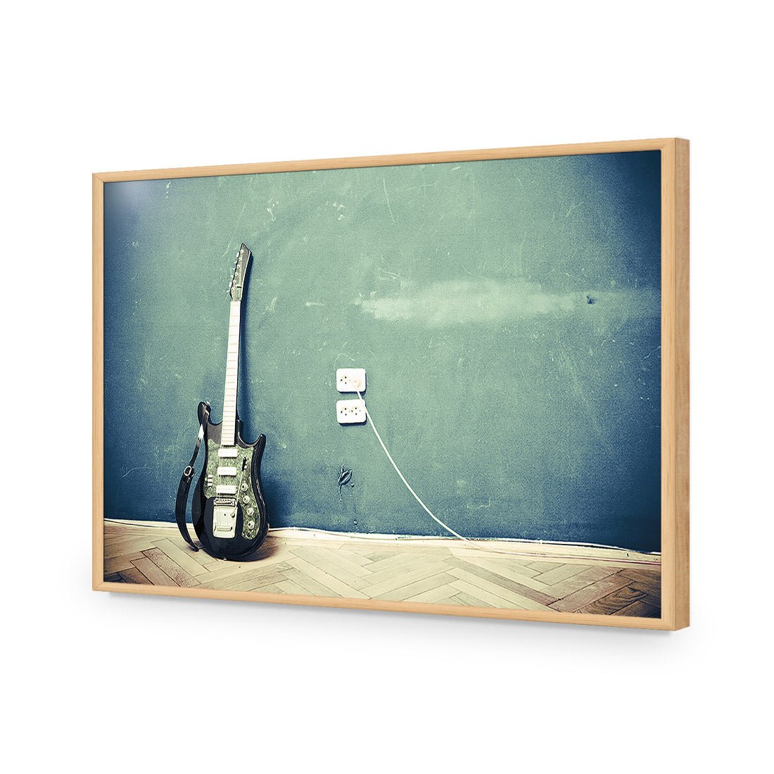 Vintage Guitar - Wall Art Designs - 2682_AR_H WAD_AP - 030 - EDG_45x30_S - 2538 - OAK