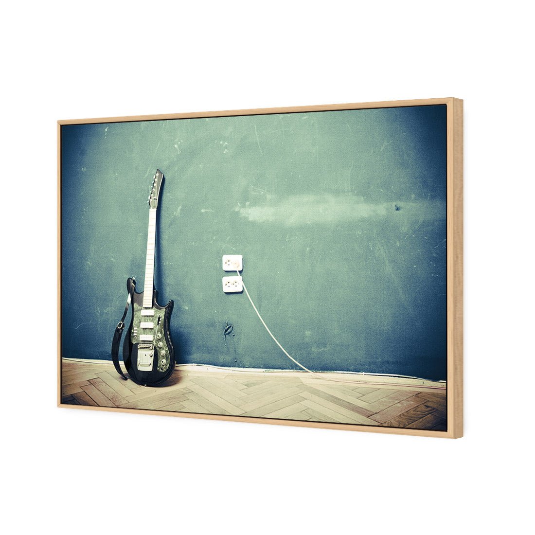 Vintage Guitar - Wall Art Designs - 2682_AR_H WAD_CP - MPY - 260 - M - S - S_45x30_S - 1550 - OAK