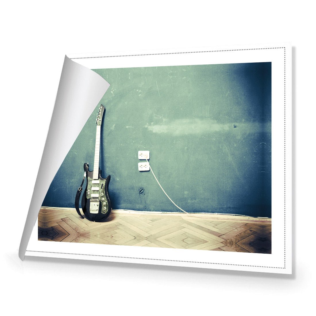 Vintage Guitar - Wall Art Designs - 2682_AR_H WAD_CP - MPY - 260 - M - R_45x30_NONE