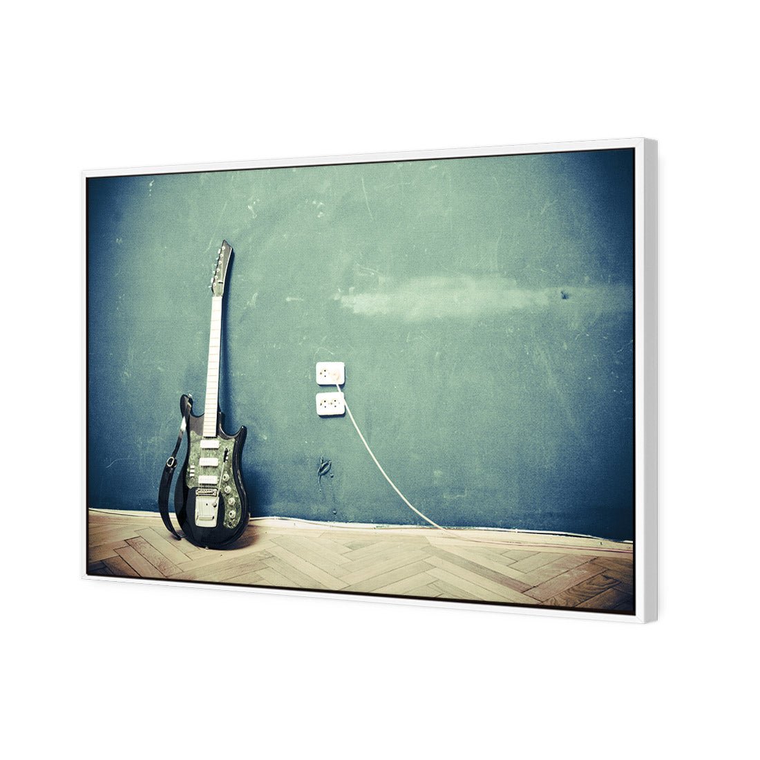 Vintage Guitar - Wall Art Designs - 2682_AR_H WAD_CP - MPY - 260 - M - S - S_45x30_S - 1550 - WHT