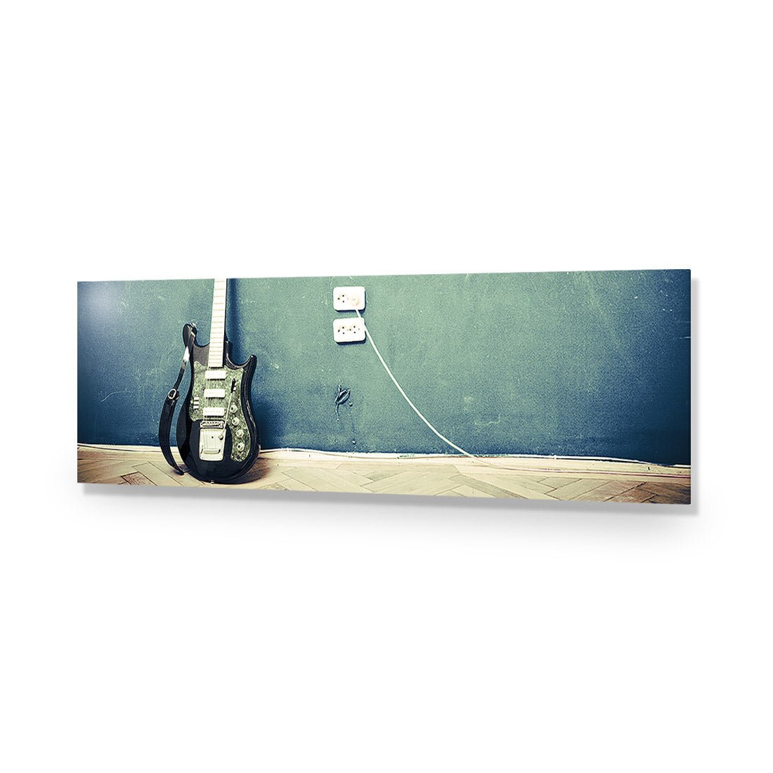 Vintage Guitar (Long) - Wall Art Designs - 2682_AL_H WAD_AP - 030 - EDG_90x30_NONE