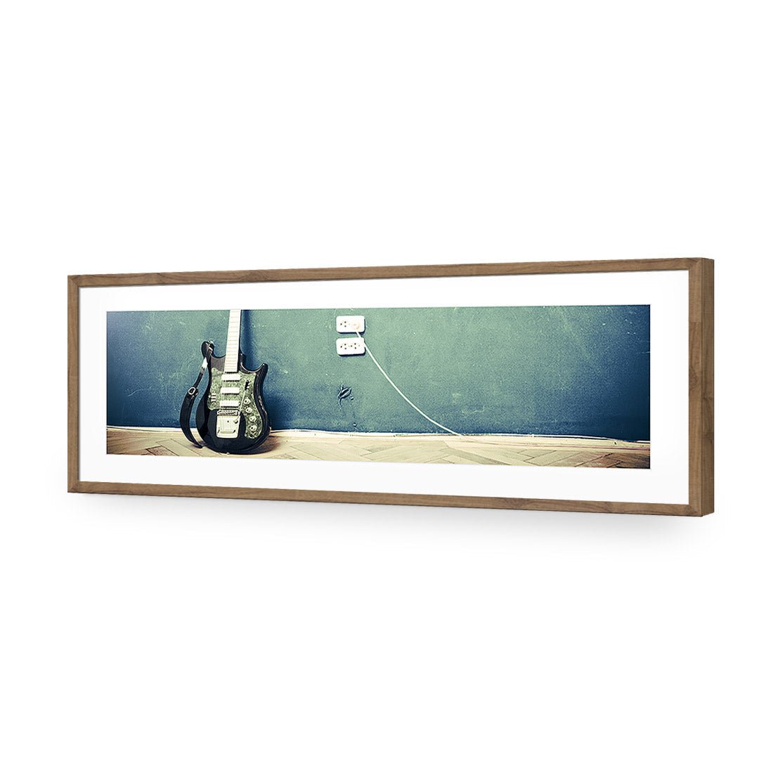 Vintage Guitar (Long) - Wall Art Designs - 2682_AL_H WAD_AP - 030 - MAT_90x30_S - 2538 - NAT