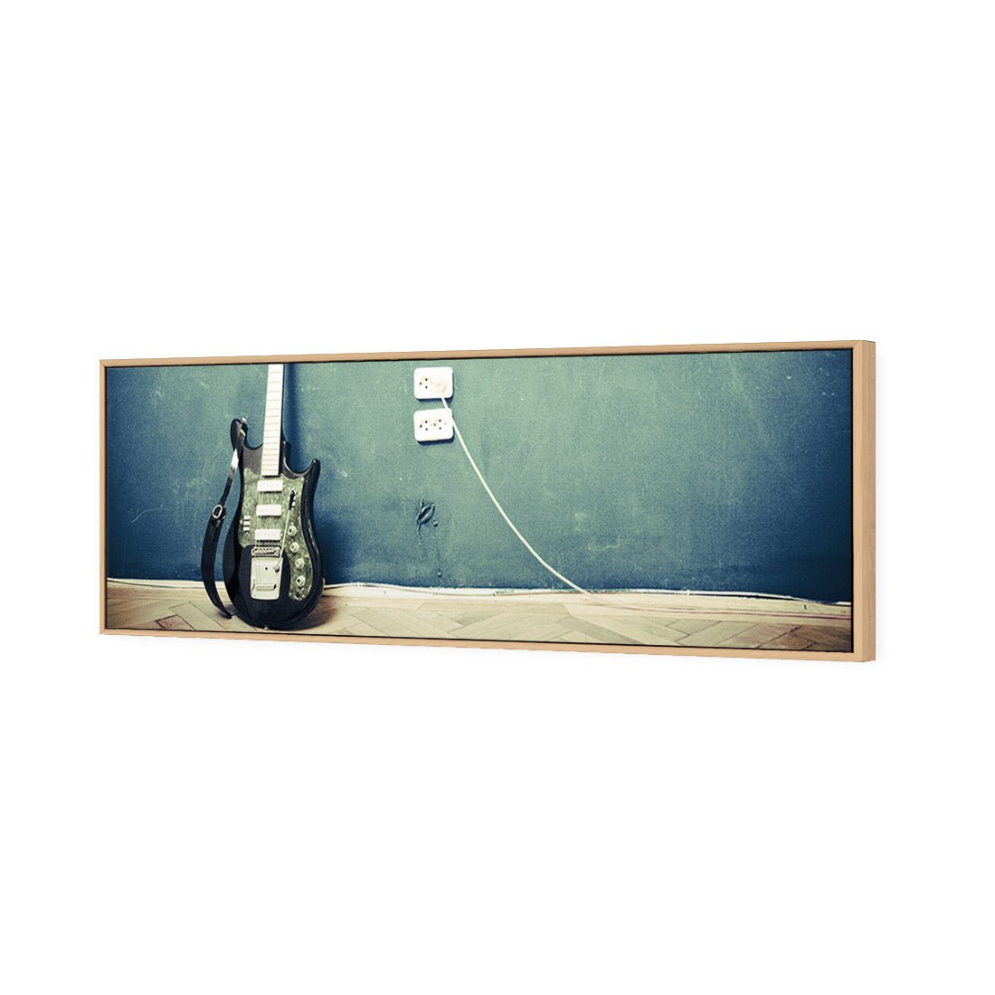 Vintage Guitar (Long) - Wall Art Designs - 2682_AL_H WAD_CP - MPY - 260 - M - S - S_60x20_S - 1550 - OAK