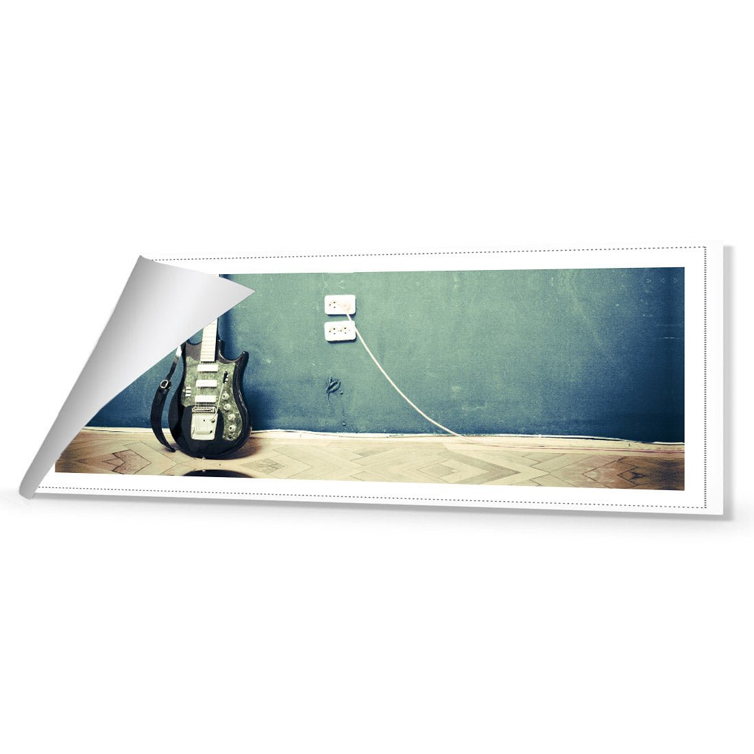 Vintage Guitar (Long) - Wall Art Designs - 2682_AL_H WAD_CP - MPY - 260 - M - R_60x20_NONE
