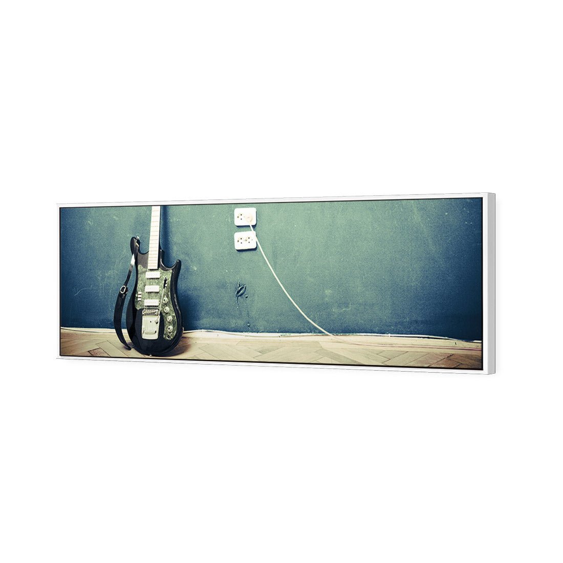 Vintage Guitar (Long) - Wall Art Designs - 2682_AL_H WAD_CP - MPY - 260 - M - S - S_60x20_S - 1550 - WHT