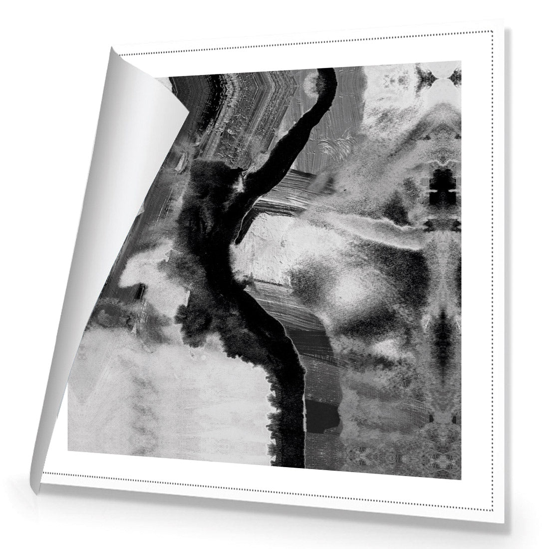 Vivid Imagination, Black and White (square) - Wall Art Designs - 1771_BS_Q WAD_CP - MPY - 260 - M - S - S_37x37_NONE