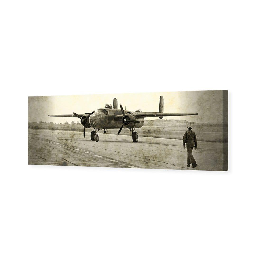 Wartime Plane (long) - Wall Art Designs - 1288_CL_H WAD_CP - MPY - 260 - M - S - S_60x20_NONE