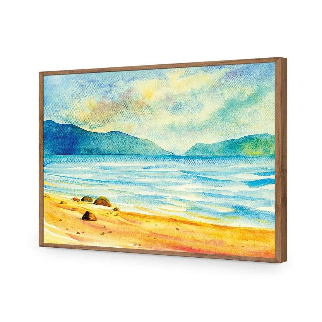 Watercolour Beach View - Wall Art Designs - 3939_AR_H WAD_AP - 030 - EDG_45x30_S - 2538 - NAT