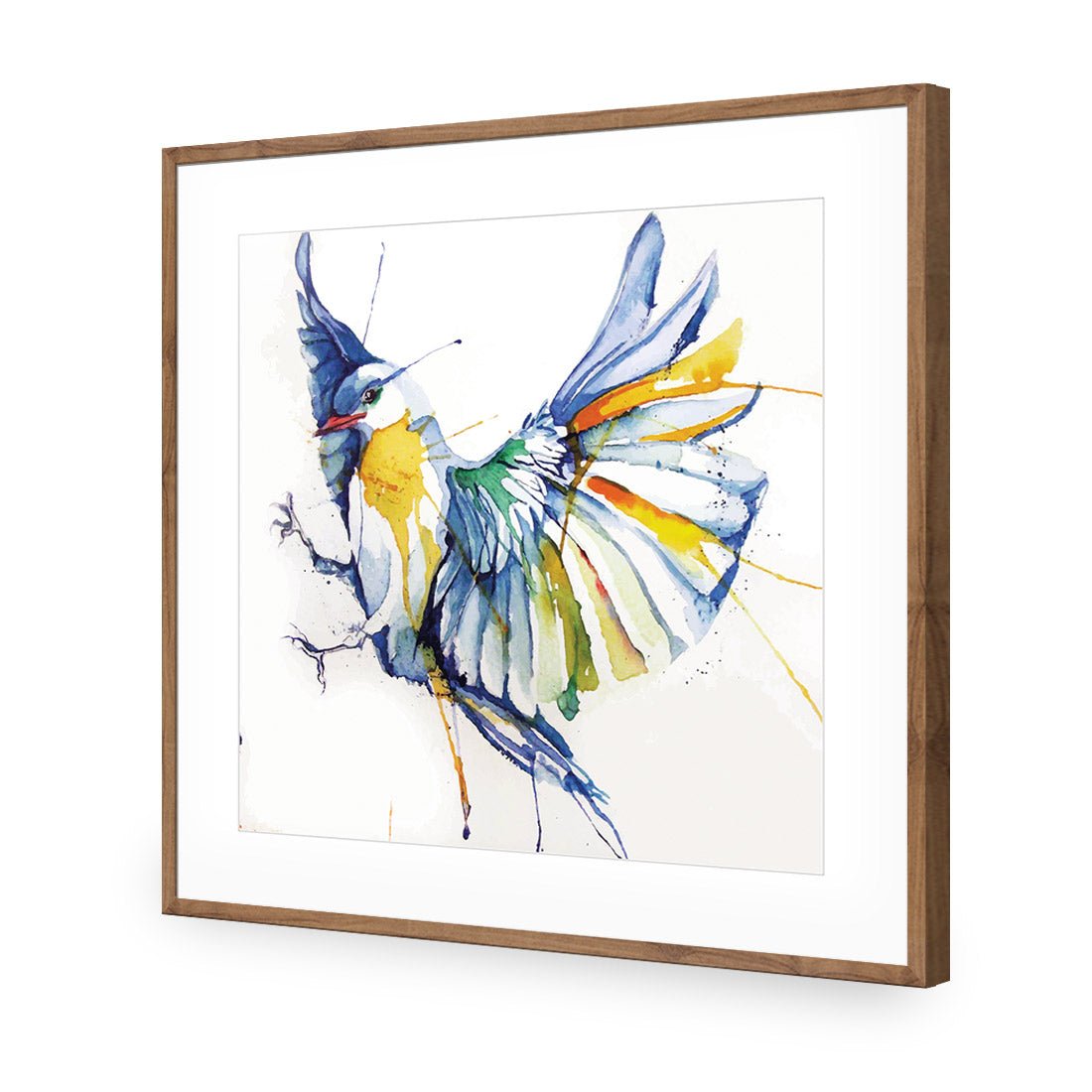 Watercolour Bird (square) - Wall Art Designs - 1837_AS_Q WAD_CP - MPY - 260 - M - S - S_37x37_NONE