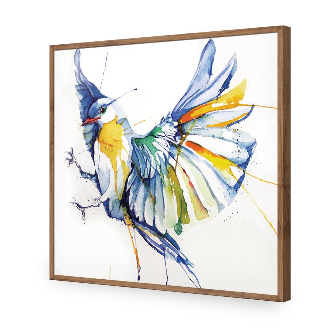 Watercolour Bird (square) - Wall Art Designs - 1837_AS_Q WAD_CP - MPY - 260 - M - S - S_37x37_NONE