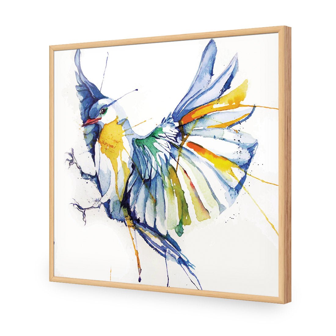 Watercolour Bird (square) - Wall Art Designs - 1837_AS_Q WAD_CP - MPY - 260 - M - S - S_37x37_NONE