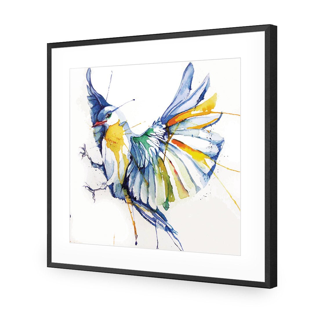 Watercolour Bird (square) - Wall Art Designs - 1837_AS_Q WAD_CP - MPY - 260 - M - S - S_37x37_NONE