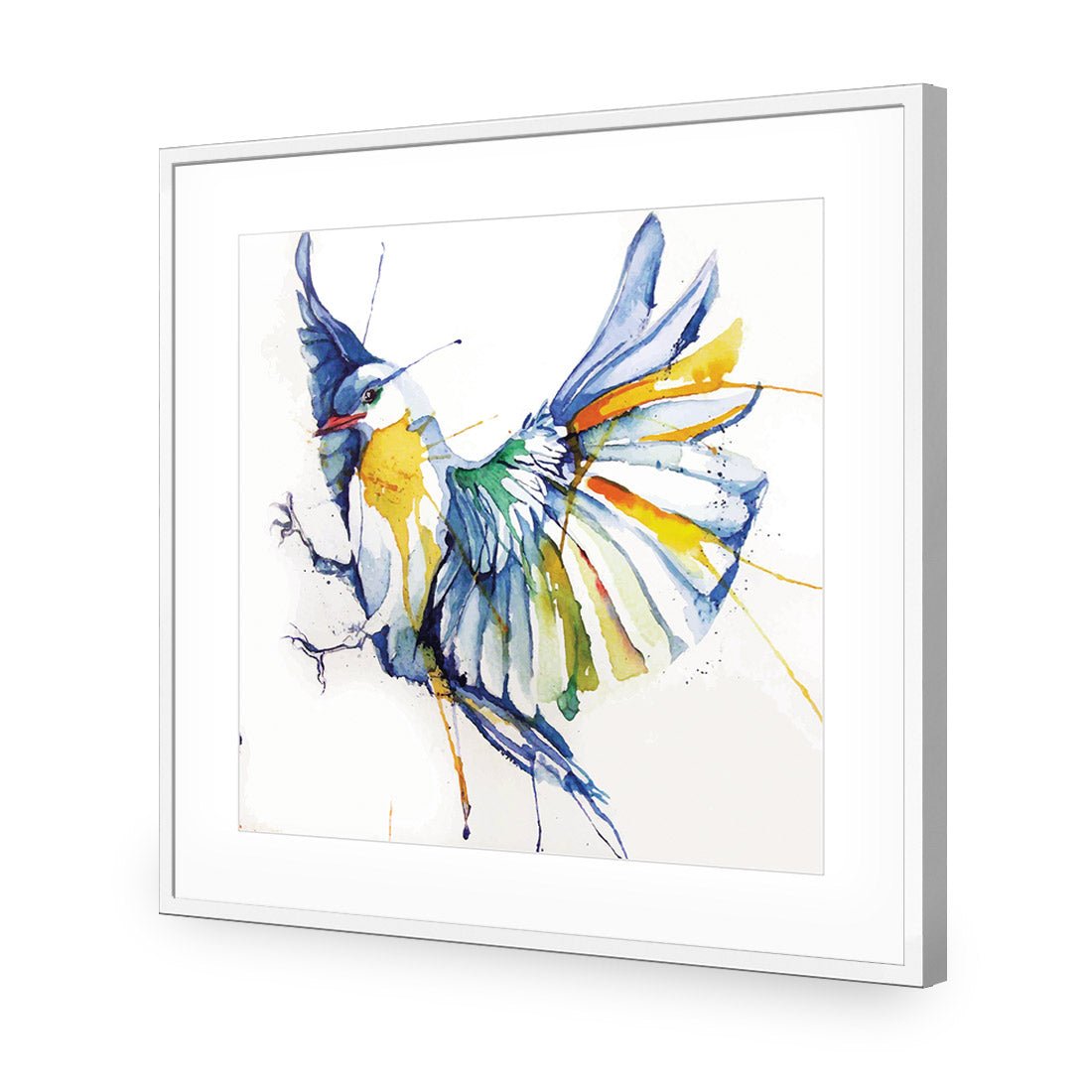 Watercolour Bird (square) - Wall Art Designs - 1837_AS_Q WAD_CP - MPY - 260 - M - S - S_37x37_NONE