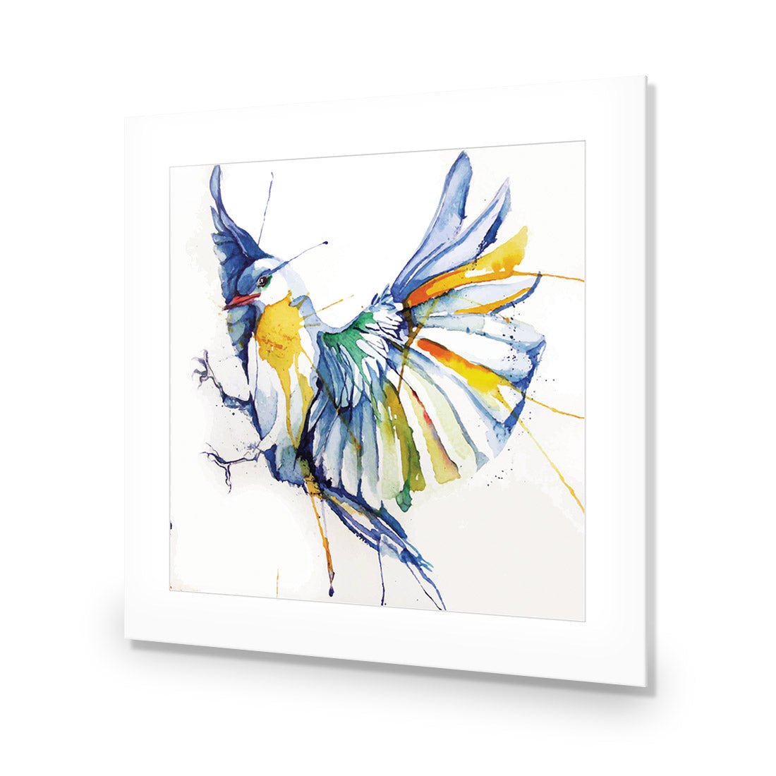 Watercolour Bird (square) - Wall Art Designs - 1837_AS_Q WAD_CP - MPY - 260 - M - S - S_37x37_NONE