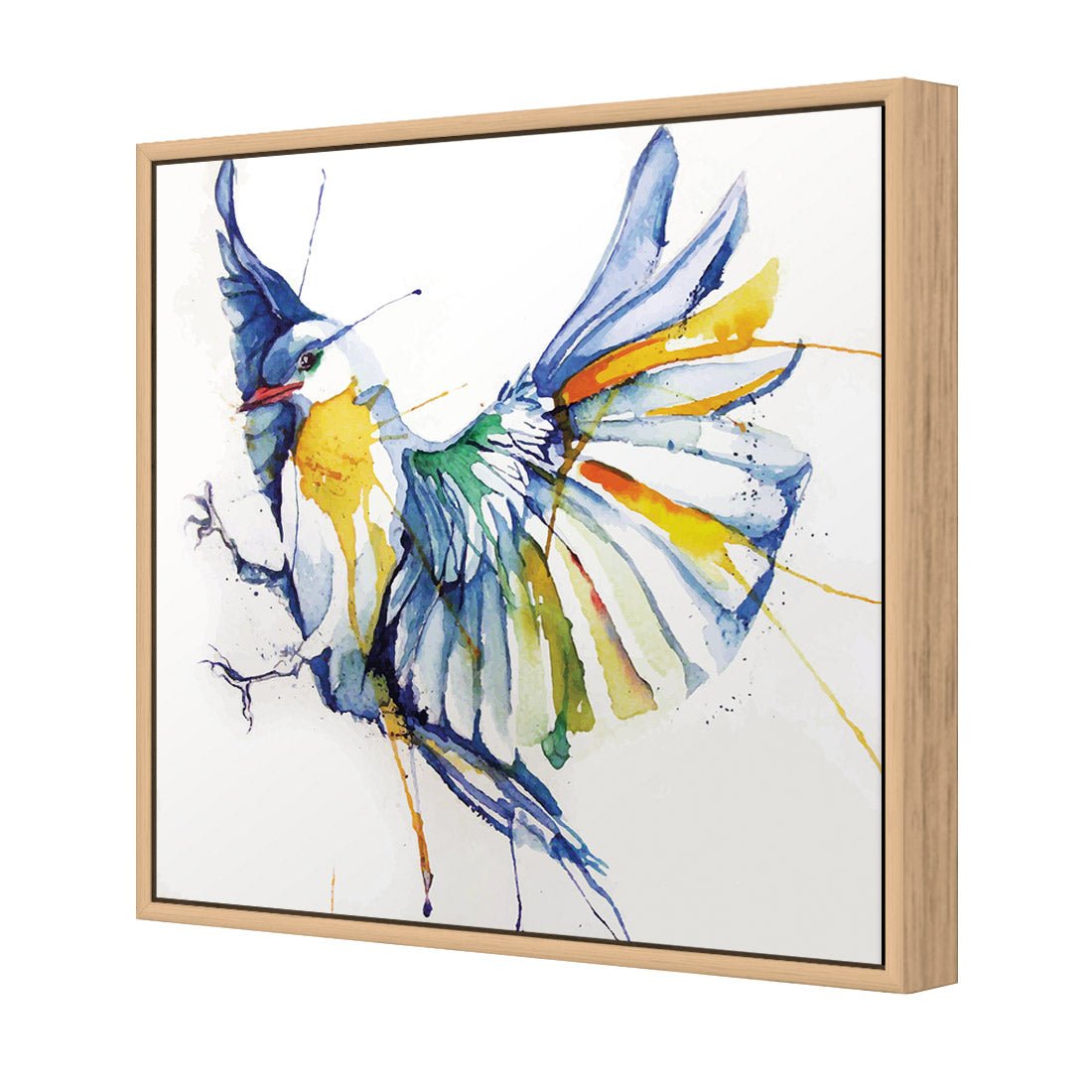 Watercolour Bird (square) - Wall Art Designs - 1837_AS_Q WAD_CP - MPY - 260 - M - S - S_37x37_NONE