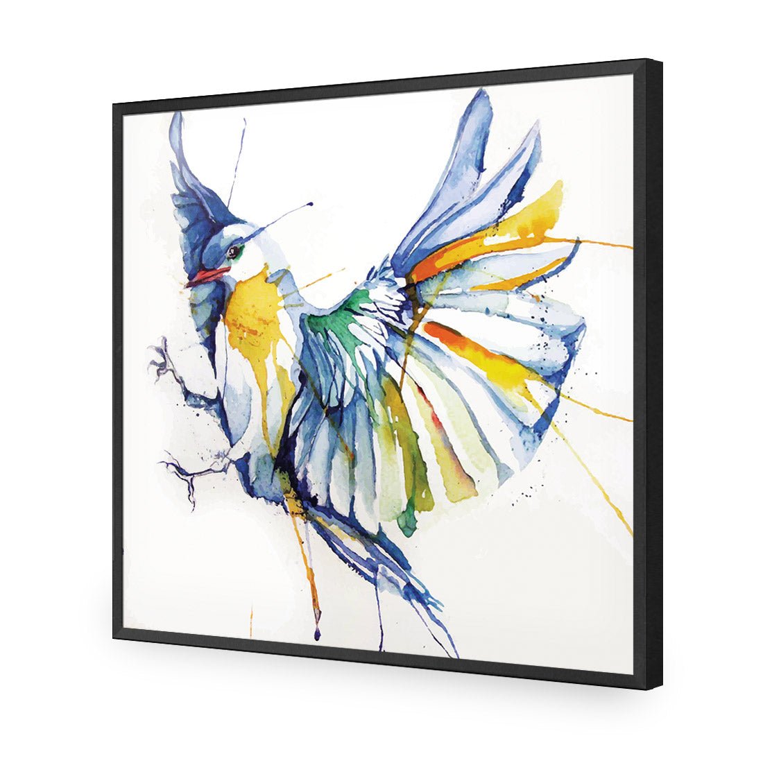 Watercolour Bird (square) - Wall Art Designs - 1837_AS_Q WAD_CP - MPY - 260 - M - S - S_37x37_NONE