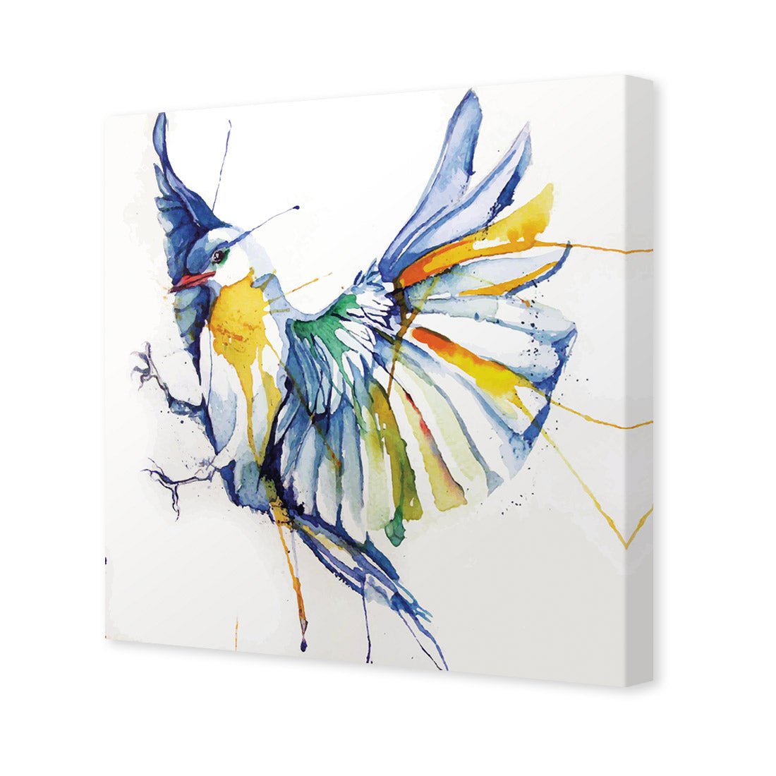 Watercolour Bird (square) - Wall Art Designs - 1837_AS_Q WAD_CP - MPY - 260 - M - S - S_37x37_NONE