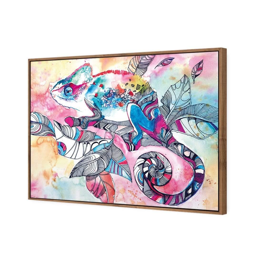 Watercolour Chameleon - Wall Art Designs - 3221_AR_H WAD_CP - MPY - 260 - M - S - S_45x30_NONE