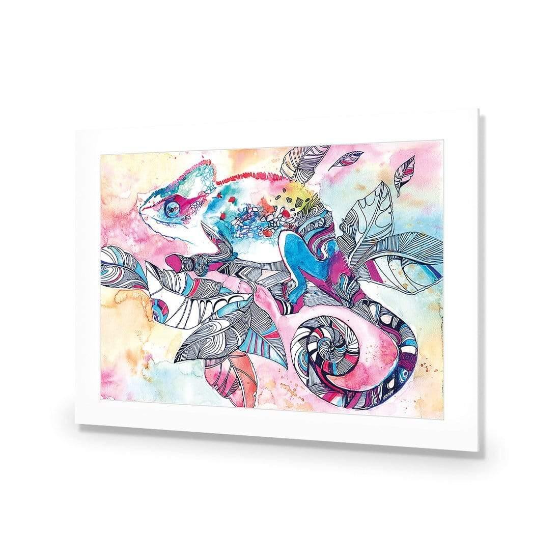 Watercolour Chameleon - Wall Art Designs - 3221_AR_H WAD_CP - MPY - 260 - M - S - S_45x30_NONE