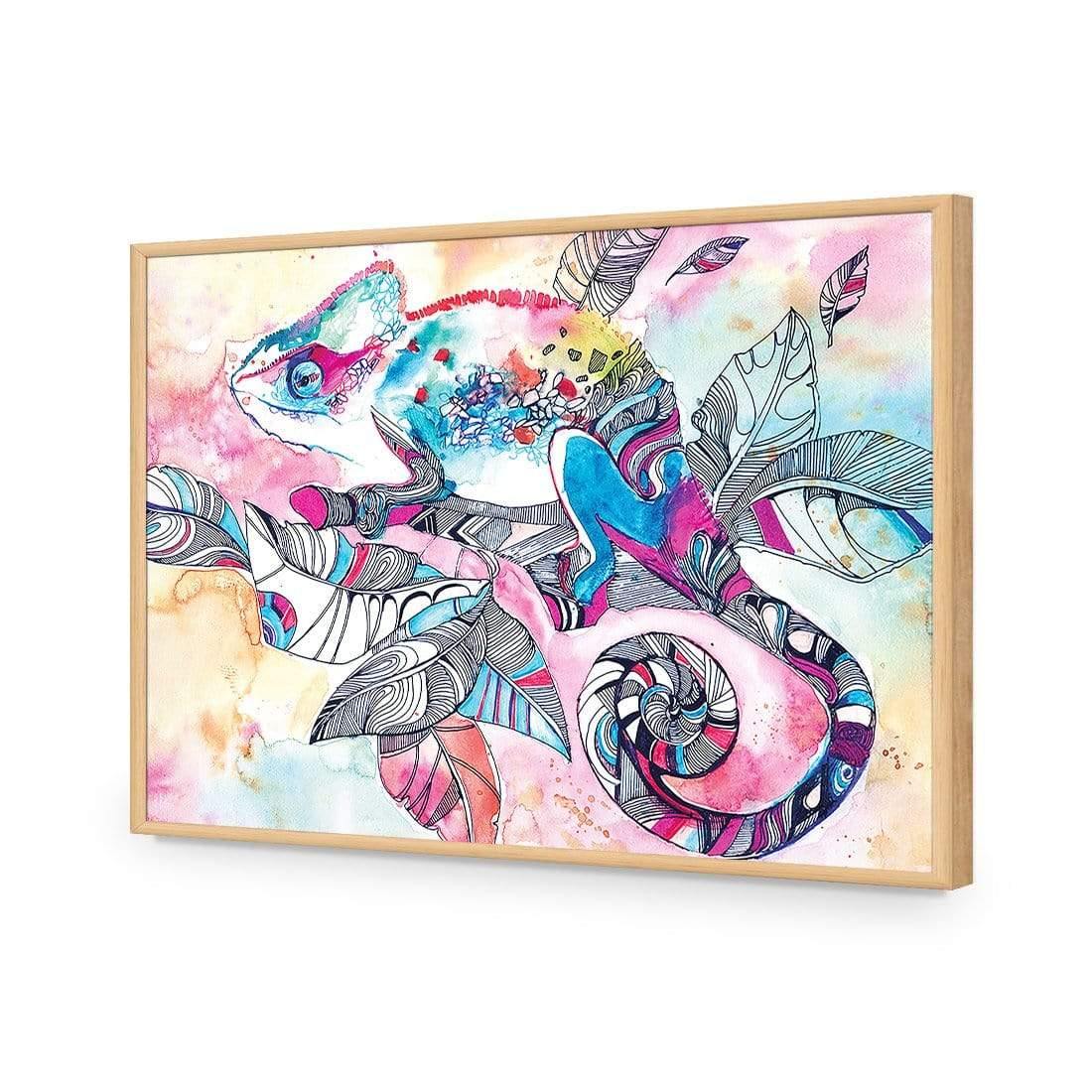 Watercolour Chameleon - Wall Art Designs - 3221_AR_H WAD_CP - MPY - 260 - M - S - S_45x30_NONE