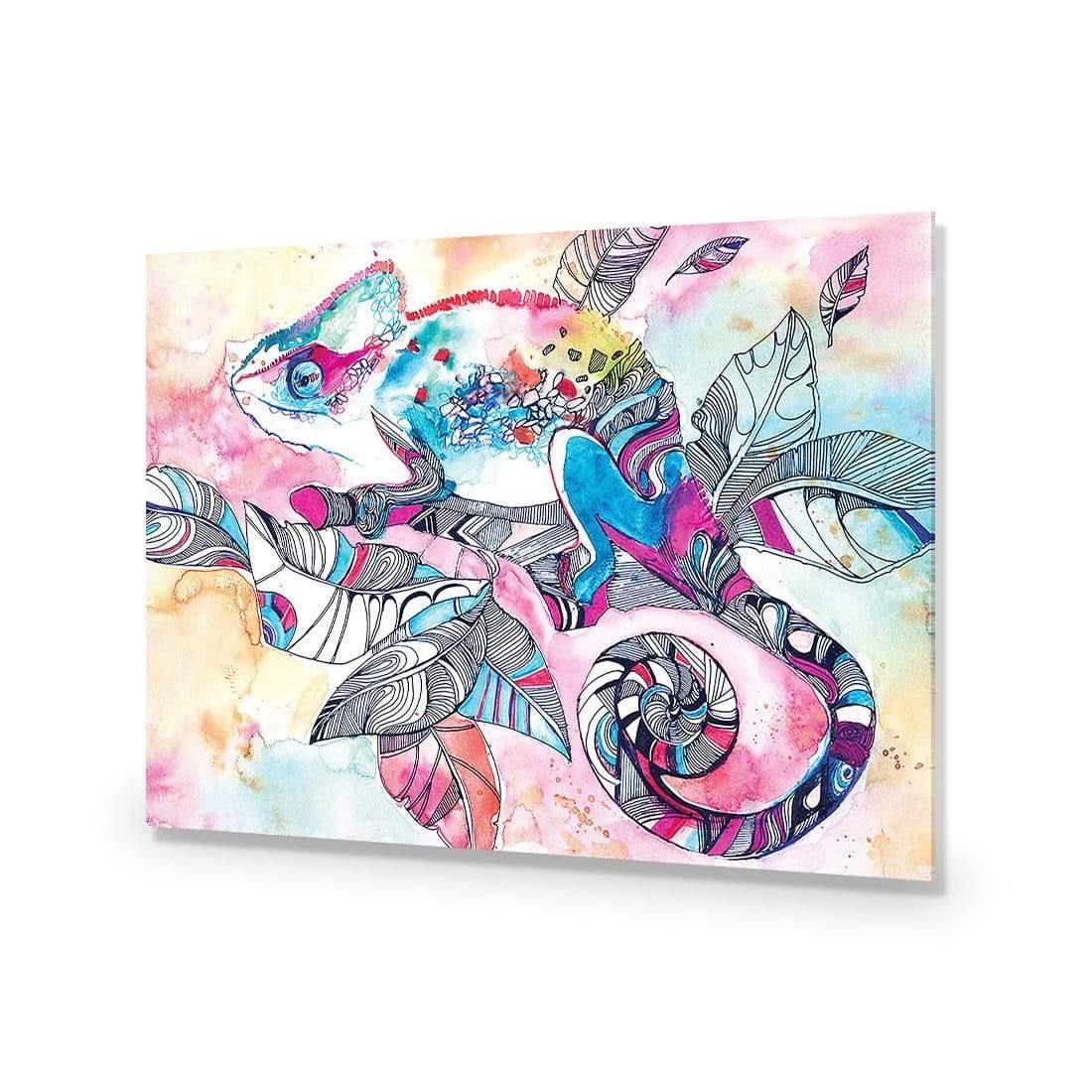 Watercolour Chameleon - Wall Art Designs - 3221_AR_H WAD_CP - MPY - 260 - M - S - S_45x30_NONE