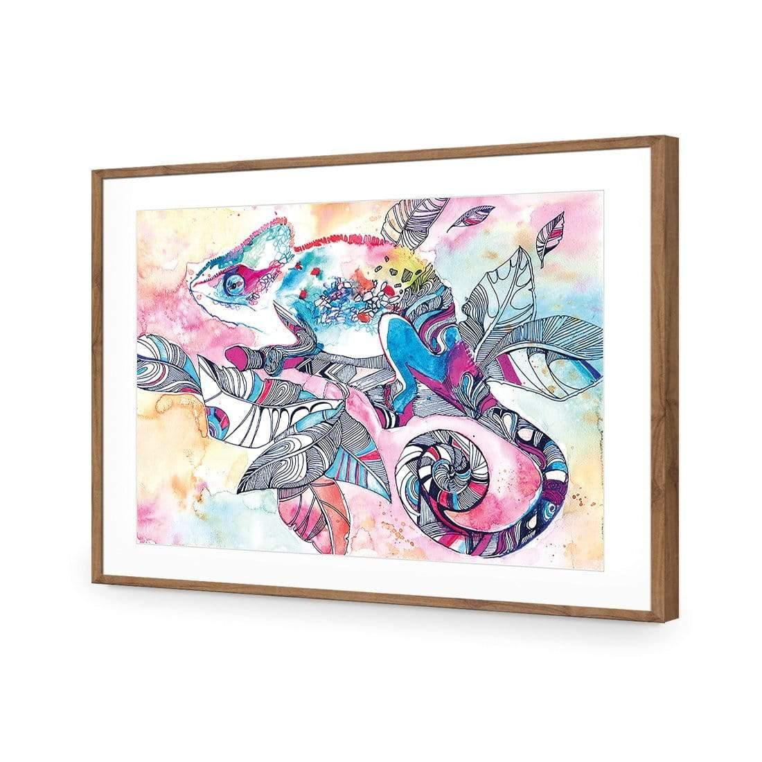 Watercolour Chameleon - Wall Art Designs - 3221_AR_H WAD_CP - MPY - 260 - M - S - S_45x30_NONE